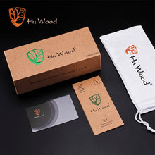 Load image into Gallery viewer, Hu Wood  2022  High Quality Square Sunglasses Men Polarized UV400  Sunglass Mirror Sport sun glasses  Driving oculos