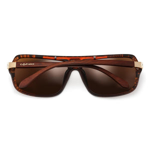 Hu Wood Wood Sunglasses Polarized Rectangle Sun Glasses Brown Lens Uv400 Men Women Sunglasses  Brand