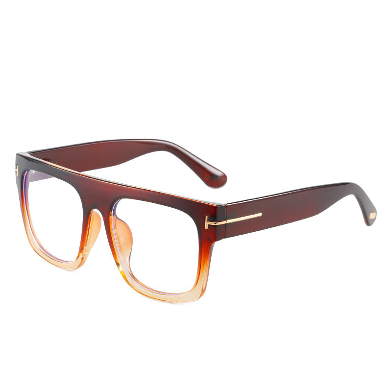 ICGUAA Retro Square T Glasses Frames Men Women Stylish Styles Optical Computer Prescription Glasses Man