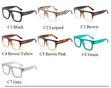 Carica l&#39;immagine nel visualizzatore di Gallery, ICGUAA Retro Square T Montature per occhiali Uomo Donna Stili alla moda Occhiali da vista per computer ottico Uomo 