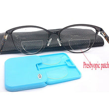 Load image into Gallery viewer, IENJOY 2pcs Liquid Silicone Bifocal Reading Lens Stick-on Presbyopic Lenses Magnification Reusable Bifocal Lenses 1.0 2.0 3.0