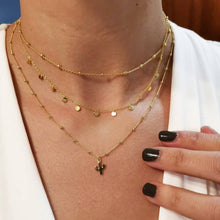 Load image into Gallery viewer, IF YOU Boho Coin Shell Rose Pendant Necklace For Girl Moon Crystal Choker Necklaces Women Beach 2020 Fashion Statement  Jewelry