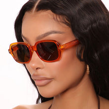 Load image into Gallery viewer, INS Small Oval Sunglasses Women Men  Brand Designer Vintage Sunglass Female Male Black Yellow Sun Glasses UV400