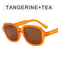 Load image into Gallery viewer, INS Small Oval Sunglasses Women Men  Brand Designer Vintage Sunglass Female Male Black Yellow Sun Glasses UV400