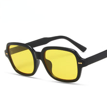 Load image into Gallery viewer, INS Small Oval Sunglasses Women Men  Brand Designer Vintage Sunglass Female Male Black Yellow Sun Glasses UV400