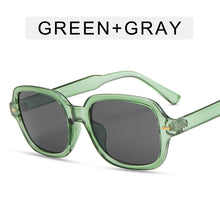 Load image into Gallery viewer, INS Small Oval Sunglasses Women Men  Brand Designer Vintage Sunglass Female Male Black Yellow Sun Glasses UV400