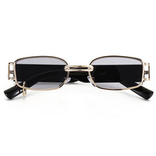 Load image into Gallery viewer, INS Super Popular Small Rectangle Sunglasses Women  Metal Frame Glasses Vintage Shades UV400 Punk Sun Glasses Eyewear
