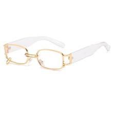Load image into Gallery viewer, INS Super Popular Small Rectangle Sunglasses Women  Metal Frame Glasses Vintage Shades UV400 Punk Sun Glasses Eyewear