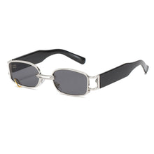 Load image into Gallery viewer, INS Super Popular Small Rectangle Sunglasses Women  Metal Frame Glasses Vintage Shades UV400 Punk Sun Glasses Eyewear
