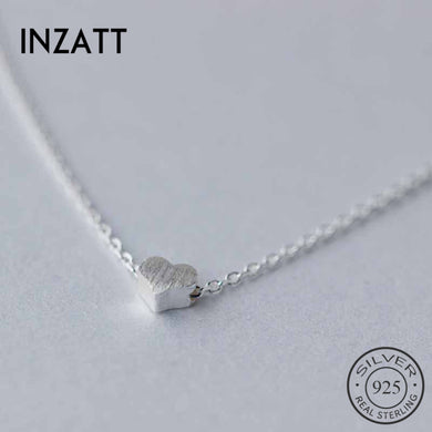 Vero argento sterling 925 carino gelo cuore collana girocollo personalità gioielleria raffinata per le donne accessori per feste di nozze 