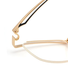 Load image into Gallery viewer, IP Pure Titanium Men Glasses Half Frame Business Square Flip Up Eyeglass Frames Myopia Hyperopia Prescription Eyeglasses Eyewear