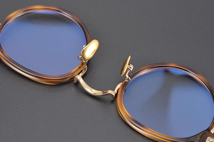 IP Titanium Alloy Optical Glasses Frame Square Men Women Myopia Prescr ...