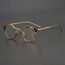 Load image into Gallery viewer, IP Titanium Alloy Optical Glasses Frame Square Men Women Myopia Prescription Eyeglasses Frame 2023 Retro Handmade Japan Eyewear