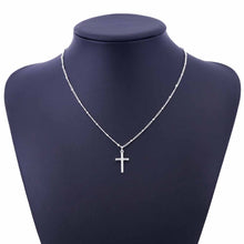 Load image into Gallery viewer, 2018 Summer Gold Chain Cross Necklace Small Gold Cross Religious Jewelry