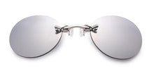 Load image into Gallery viewer, ISENGHUO Classic Round Clip On glasses Matrix Morpheus Sunglasses Matrix Sunglasses Movie sunglasses rimless sunglasses men