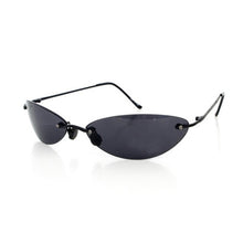 Load image into Gallery viewer, ISENGHUO Rimless Classic Oval glasses Matrix Morpheus Sunglasses Matrix Sunglasses Movie sunglasses Men UV400 oculos de sol