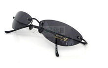 Load image into Gallery viewer, ISENGHUO Rimless Classic Oval glasses Matrix Morpheus Sunglasses Matrix Sunglasses Movie sunglasses Men UV400 oculos de sol