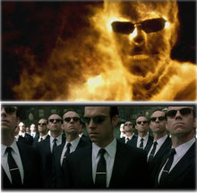 Load image into Gallery viewer, ISENGHUO Rimless Classic glasses Matrix Neo Morpheus UV400 Movie Sunglasses culos de feminino gafas de sol men
