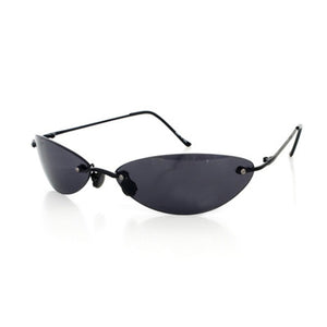 ISENGHUO Rimless Classic glasses Matrix Neo Morpheus UV400 Movie Sunglasses culos de feminino gafas de sol men