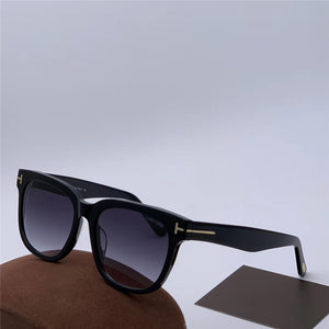 IVSTA 0336 TF0714 TOM con logo Occhiali da sole in acetato fatti a mano Occhiali da uomo quadrati Occhiali da donna Designer di marca con scatola