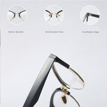 Load image into Gallery viewer, IVSTA Cat Eye Glasses Women Half Rim Lady Optical Frame TR90 Prescription for Sight Lady Vintage Glasses Computer 08764