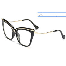 Load image into Gallery viewer, IVSTA Cat Eye Glasses Women Prescription Spectacle Frames Myopia Optical Frame Retro Butterfly Lady Pink Vintage Glasses