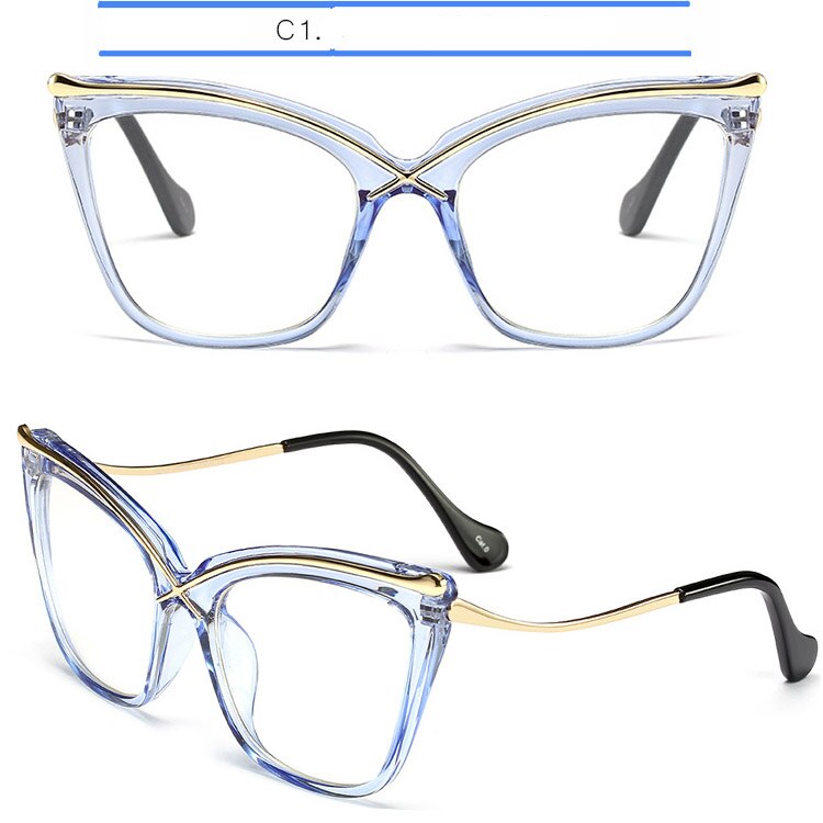 IVSTA Cat Eye Glasses Women Prescription Spectacle Frames Myopia Optical Frame Retro Butterfly Lady Pink Vintage Glasses