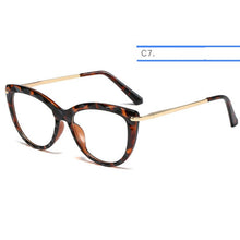 Load image into Gallery viewer, IVSTA Clear Glasses Women Optical Frame Pink Lady Prescription Eyewear Optometry Korean Brand Nerd Cat Eye Glasses 03438