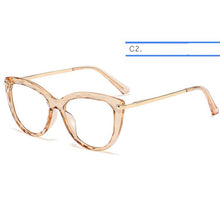 Load image into Gallery viewer, IVSTA Clear Glasses Women Optical Frame Pink Lady Prescription Eyewear Optometry Korean Brand Nerd Cat Eye Glasses 03438