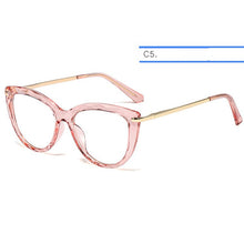 Load image into Gallery viewer, IVSTA Clear Glasses Women Optical Frame Pink Lady Prescription Eyewear Optometry Korean Brand Nerd Cat Eye Glasses 03438