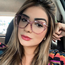 Load image into Gallery viewer, IVSTA Clear Glasses Women Optical Frame Pink Lady Prescription Eyewear Optometry Korean Brand Nerd Cat Eye Glasses 03438