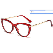 Load image into Gallery viewer, IVSTA Clear Glasses Women Optical Frame Pink Lady Prescription Eyewear Optometry Korean Brand Nerd Cat Eye Glasses 03438
