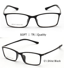 Load image into Gallery viewer, IVSTA Male Square Optical Prescription TR90 Glasses Frame Men Ultra Light Soft Myopia Eyewear Reading Eyeglasses Optics
