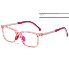 Load image into Gallery viewer, IVSTA Kids Glasses for Sight 5-12 Years with Strap Anti Blue Light Myopia Prescription Eyewear Computer Children Eyeglasses