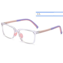 Load image into Gallery viewer, IVSTA Kids Glasses for Sight 5-12 Years with Strap Anti Blue Light Myopia Prescription Eyewear Computer Children Eyeglasses