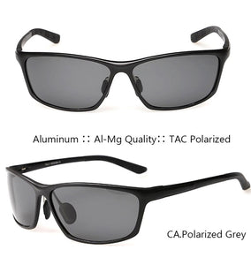 IVSTA Night Sunglasses Polarized Lenses wrap aluminum-magnesium driver day and night vision sunglasses 2179 Al-Mg style