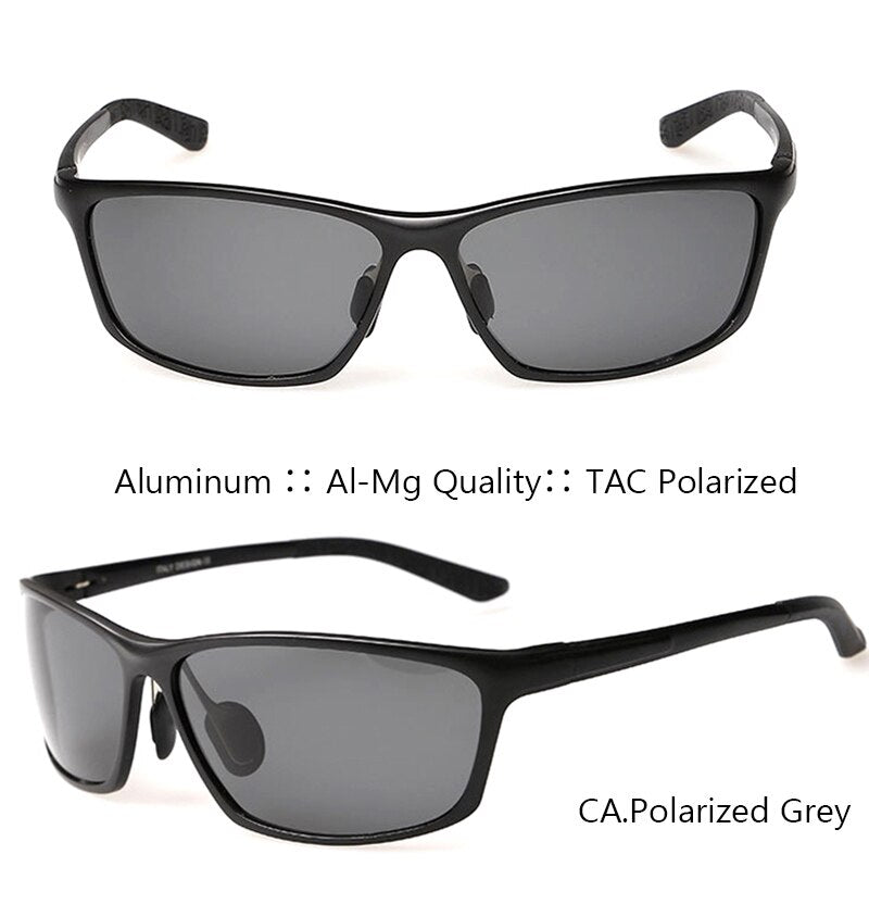 IVSTA Night Sunglasses Polarized Lenses wrap aluminum-magnesium driver day and night vision sunglasses 2179 Al-Mg style