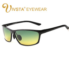 Load image into Gallery viewer, IVSTA Night Sunglasses Polarized Lenses wrap aluminum-magnesium driver day and night vision sunglasses 2179 Al-Mg style