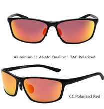 Load image into Gallery viewer, IVSTA Night Sunglasses Polarized Lenses wrap aluminum-magnesium driver day and night vision sunglasses 2179 Al-Mg style