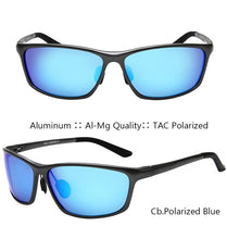 Load image into Gallery viewer, IVSTA Night Sunglasses Polarized Lenses wrap aluminum-magnesium driver day and night vision sunglasses 2179 Al-Mg style