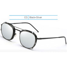 Load image into Gallery viewer, IVSTA Polarized Sunglasses Men Clip On Glasses Women Flip Up Removable Lens Sun Glasses for Sight Prescription Optical Frames