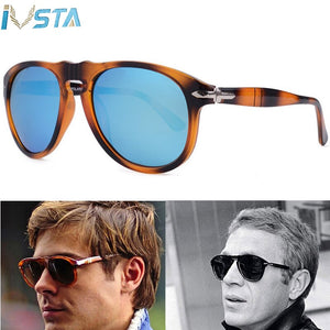 IVSTA Polarized Sunglasses Men Pilot Glasses Trendy Driving Mission Impossible4 Tom Cruise James Bond  Brand Designer 007