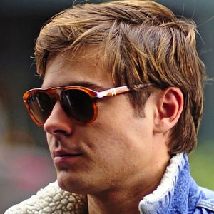 IVSTA Polarized Sunglasses Men Pilot Glasses Trendy Driving Mission Impossible4 Tom Cruise James Bond  Brand Designer 007