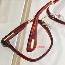 Load image into Gallery viewer, IVSTA TF0824 with Logo  Big Glasses Men Oversized Acetate  Brand Designer with Box Retro Myopia Glasses Square