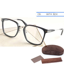 Load image into Gallery viewer, IVSTA TF0824 with Logo  Big Glasses Men Oversized Acetate  Brand Designer with Box Retro Myopia Glasses Square