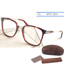 Load image into Gallery viewer, IVSTA TF0824 with Logo  Big Glasses Men Oversized Acetate  Brand Designer with Box Retro Myopia Glasses Square