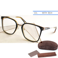 Load image into Gallery viewer, IVSTA TF0824 with Logo  Big Glasses Men Oversized Acetate  Brand Designer with Box Retro Myopia Glasses Square
