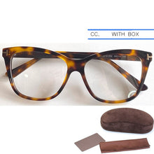Load image into Gallery viewer, IVSTA TF5512 with Logo  Optical Frame Cat Eye Glasses Women Myopia Oversized Brand Prescription Glasses Pink with Box