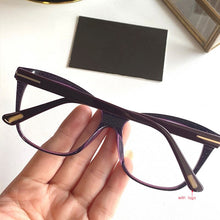 Load image into Gallery viewer, IVSTA TF5512 with Logo  Optical Frame Cat Eye Glasses Women Myopia Oversized Brand Prescription Glasses Pink with Box