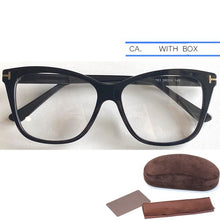 Load image into Gallery viewer, IVSTA TF5512 with Logo  Optical Frame Cat Eye Glasses Women Myopia Oversized Brand Prescription Glasses Pink with Box